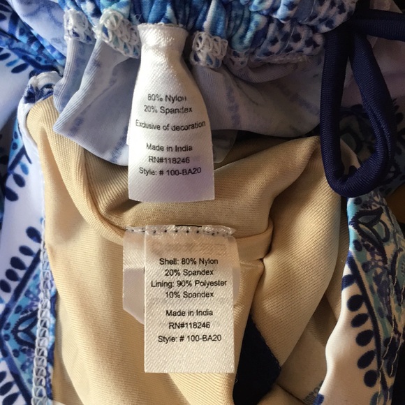 CABANA LIFE | Girls Batik 2-Piece Long Sleeve Rashguard Set - Picture 14 of 15